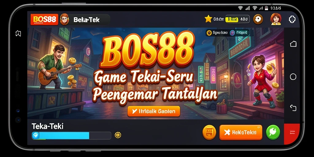 Tampilan antarmuka BOS88 dengan berbagai teka-teki menarik.